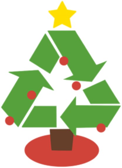 Festival of trees- recycled Xmas tree